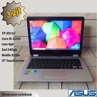 laptop asus vivobook intel core i5 second jogja touchcreen ssd murah