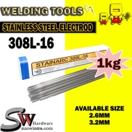 SW HARDWARE 1KG STAINLESS STEEL ELECTROD 308L-16