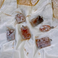 Sakura agate pendants [NEW]