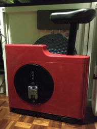 M-BOX  迷你可摺疊式8檔阻力健身單車 紅色  Foldable Bike