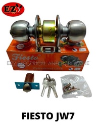 FIESTO DELUXE BAGUS AMAN CYLINDRICAL LOCK TOMBOL PINTU JW7 3871AC CDL-857SN V5598AC