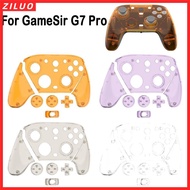 ZILUO Front Faceplate, Decorative Magnetic Gaming Controller Protective ,  Transparent Replacement  