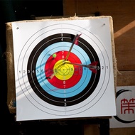 1 pieces High Quality Color Printed Coated Paper Archery Target Paper 41cmx41cm