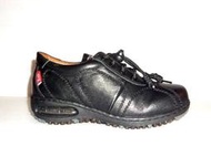 女款 Zobr路豹牛皮氣墊休閒鞋 NO:BB73 顏色: 黑色 ( 最新款式) 雙氣墊款式