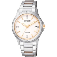 Citizen FE6054-54A Analog Eco-Drive Silver Stainless Steel Women Watch