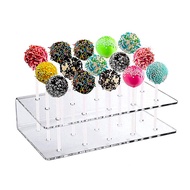 [48H Shipping] In-stock transparent15Hole20Acrylic lollipop display stand12Hole candy stand display 