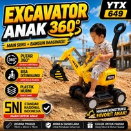 YTX 649 Toys Children's Beko Excavator Push Car Ride-OnOriginal Jumbo Upgraded 360 Rotation