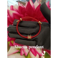AI HUA 916 GOLD ABACUS PENDANT