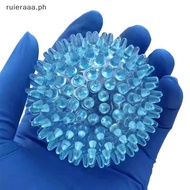ruieraaaPET Spiky Ball Hollow Soft Transparent Strength Recovery Exercise Stress Relief Massage Ball