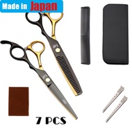 440C Haircut Japan Salon Barber Scissors 6 inch Salon Scissors Scissors Set