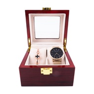 HANNAH MARTIN เซ็ทนาฬิกาข้อมือผู้หญิง Luxury Design + กำไล พร้อมกล่อง Grossy OAK