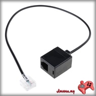 AMOONA Highly Speed RJ45 To RJ11 Conversion Cable RJ45 to RJ11 Adapter Cable Connect Ethernet To Pho