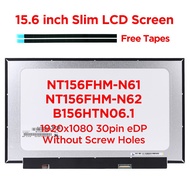 15.6-inch LCD display NT156FHM-N61 NT156FHM-M62 NT156FHM-N63 B156HTN6.1 N156HGA-EA3 Full HD 1920x108
