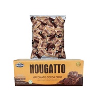 (สุดคุ้ม 3kg 300ชิ้น) เนสไลน์ NOUGATTO ขนมนูกัต นูกัตโตะ ห่อเล็ก 50g นูกัต นูกัตคุกกี้โอริโอ้ หนึบหน