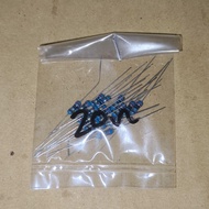 R 20 Ohm 0.25W 1 Percent Metal Film Resistor 20Ohm 20R R MetalFilm 0.25 Watt 20 Pcs
