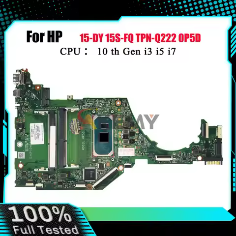 DA0P5DMB8C0 Laptop Motherboard For HP 15-DY 15S-FQ With i3 i5 i7 10th Gen CPU DDR4 L71756-601 L71757