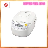 [From JAPAN][100V specification]TIGER Rice Cooker 5.5 Rice Cooker with Microcomputer Cooking Menu, Cooked White JBH-G101W
