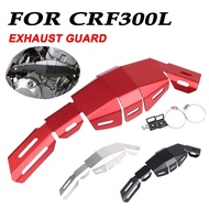 Motorcycle Exhaust Pipe Neck Heat Shield Aluminum Duct Cover For Honda CRF300L CRF 300L