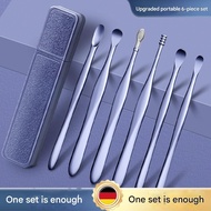 [COD] 6PCs Ear Cleaner Kits Reusable Earpick Sticks ABS Earwax Remover Ear Pick Cleaning Ear Cleanse