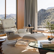 Eames Leather Single Sofa Light Luxury Ray Eames Designer Leisure Chair Nordic Sofa Chair