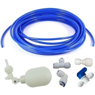 1/4 inch Tube Float Valve Kit for RO Water Reverse Osmosis System water filter Push in to Connect Pi