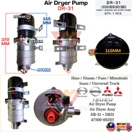 DR-31 Hino Nissan Fuso Isuzu  Universal Truck (Pam Pengering Udara) Air Dryer Pump ; Air Dryer Assy 