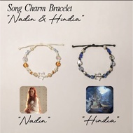 Song Charm Bracelet Nadin & Hindia by Addorme/Bracelet Nadin/Hindia Bracelet Beaded Bracelet