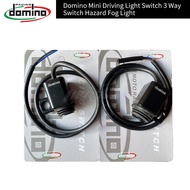 Domino Mini Driving Light Mirror Mount Switch 3 Way Switch Hazard Fog Light