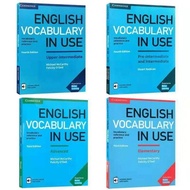 [4 volumes] Cambridge English Vocabulary in Use :Pre/ Upper/Elementary/Advanced with Audio free Colo