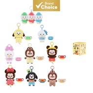 TOPTOY Mickey Mouse Family Mini Backpack Series Plush Pendant Blind Box Minnie Mouse 9.5x9.5x13cm Cu