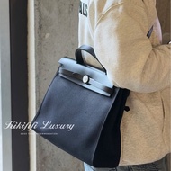 #全網最低 #配件齊全 愛馬仕黑銀herbag31肩背斜挎包