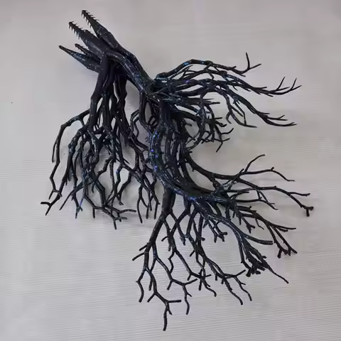 New Plastic Artificial Plants Antler Shaped Decorative Fake Tree Branch Bonsai Living Room Ornaments