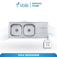 Volk Camelia WDO12050B Bak Cuci Piring / Kitchen Sink