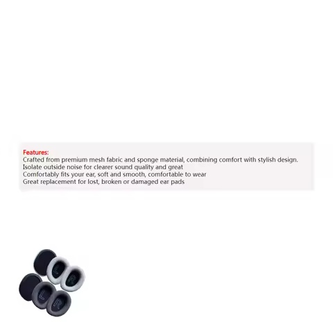 Earpad Replacement Suitable for Logitech G522 Headphone Sleeve Sponge Ear Cushion Ear Cover Headset 