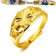 Lady opening 916gold ring 916gold love ring salehot