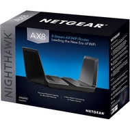 NETGEAR NIGHTHAWK AX8 AX6000 1.8GHZ CPU ROUTER (RAX80-100EUS/NAS)