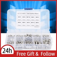Supergoodsales Fdit M3-M8 Clawic Set for Concave 304 Steel Construction Workers  350 PCS