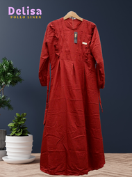 Geka Collection - Gamis DELISA Crinkle Dress Muslim