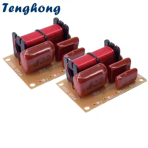 Tenghong 2pcs 3 Way Frequency Divider BMB CS455 Treble Treble Bass KTV Stage Professional Speaker DI