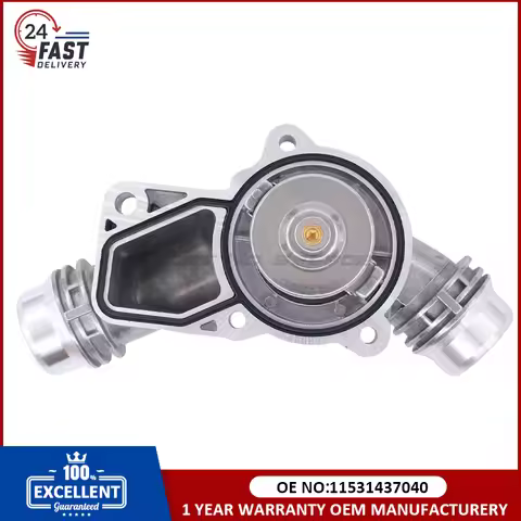 Thermostat 11531436823 11531437040 11537509227 for BMW 3-5Series X3/X5 Z3/Z4 E46/E39/E53 (1998-2006)