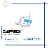 Scalp Vein Set Butterfly Needle For Rapid Venous Access 23G