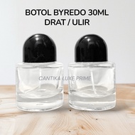 Byredo 30ML Threaded Perfume Bottle - 30ML Empty Glass Perfume Bottle
