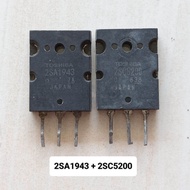 TOSHIBA 2SC5200 - 2SA1943 5200 - 1943 CABUTAN