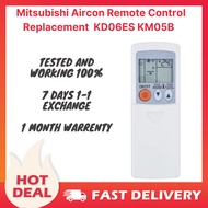 ✅SG Cheapest! Use for Mitsubishi Aircon Remote Control KP06ES/KD07BS/KD07ES/KD06DS/KP06DS KM05E KM06E KM09G KD05D SG10