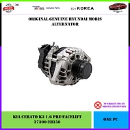 (K3-1) Kia Cerato K3 1.6 Pre-Facelift 2013-2016 Genuine Hyundai Mobis Alternator (37300-2B150)