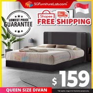 【READY STOCK, DELIVER from JB】𝐒𝐆𝐅𝐔𝐑𝐍𝐈𝐓𝐔𝐑𝐄𝐋𝐀𝐁™: BRAUN Queen Size Divan Queen Bed Frame Katil Queen Bedding Furniture