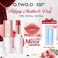 O.TWO.O Ice-Film Mirror Lipstick Moisturizing 3D Glossy Reduce Fine Lines Hydrate Lips