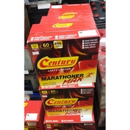 55B24L/R(NS60L/R) CENTURY MARATHONER MAX MF car battery for Toyota Vios, altis,Honda CRV, HRV..[READY STOK].