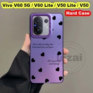 Casing Vivo V60 V 60 5G Casing Hard Vivo V60 Pro V50 Lite 5G Case Shockproof Matte Back Cover