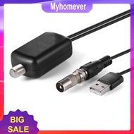 [MYHO] High Gain Low Noise HDTV Antenna Amplifier Signal Booster Antenna Adapter